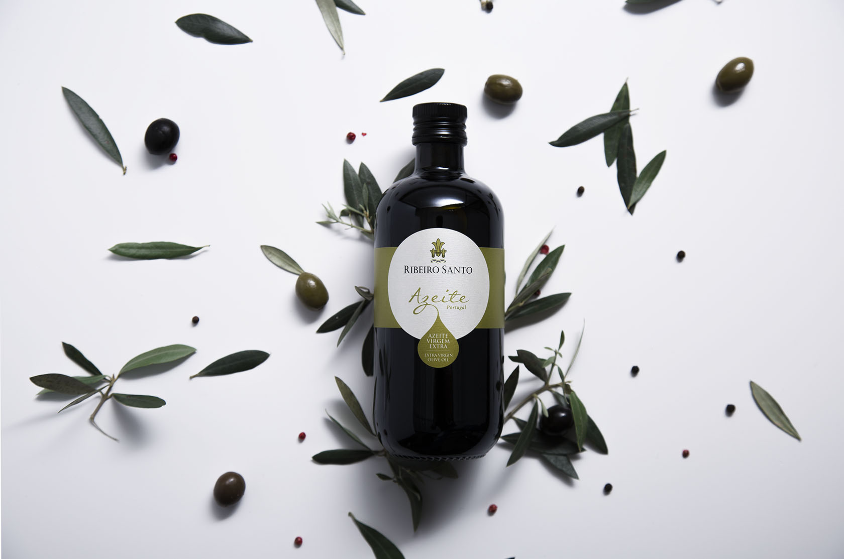 Olive oil label Design